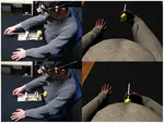 Multisensory Stimulation Can Induce an Illusion of Larger Belly Size in Immersive Virtual Reality